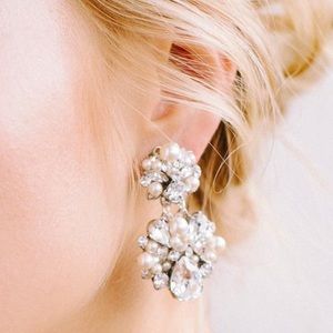 Sara Gabriel Bridal Earrings (worn once)